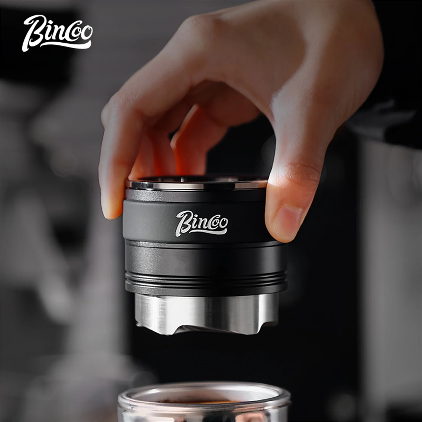 Espresso Tamper Set - Bincoo 58mm porte-filtre niveleur gravité conception