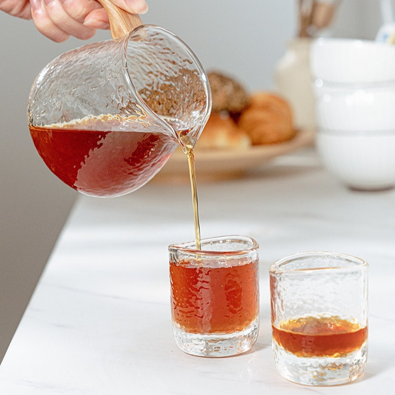 Carafe à café en verre martelé - Espresso Shot Glass avis et prix