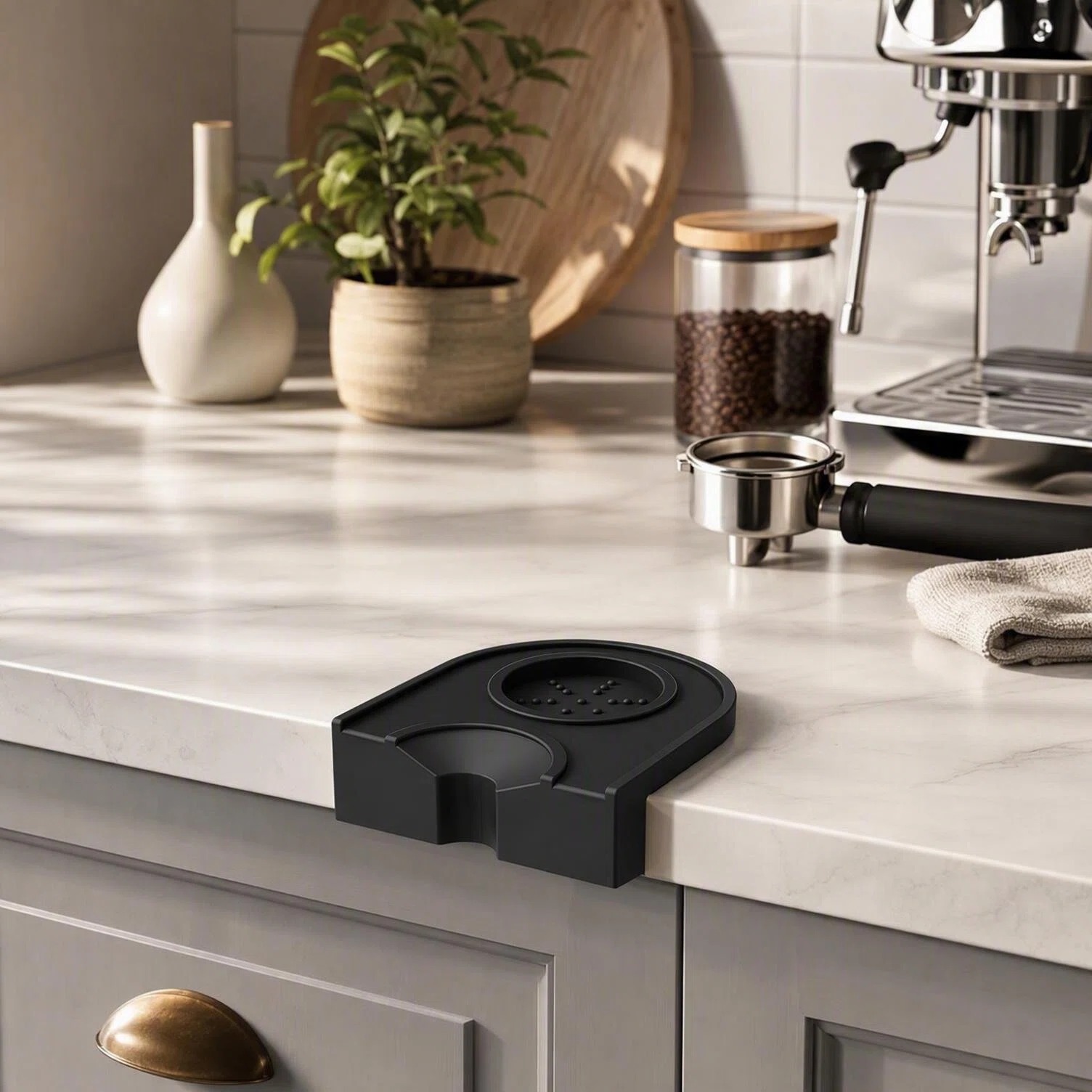 Tapis de Tamper à Café en Sili - Espresso Tamper Set avis et prix