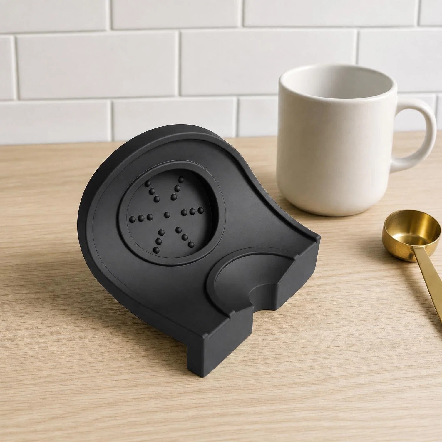 Tapis de Tamper à Café en Sili - Espresso Tamper Set avis et prix
