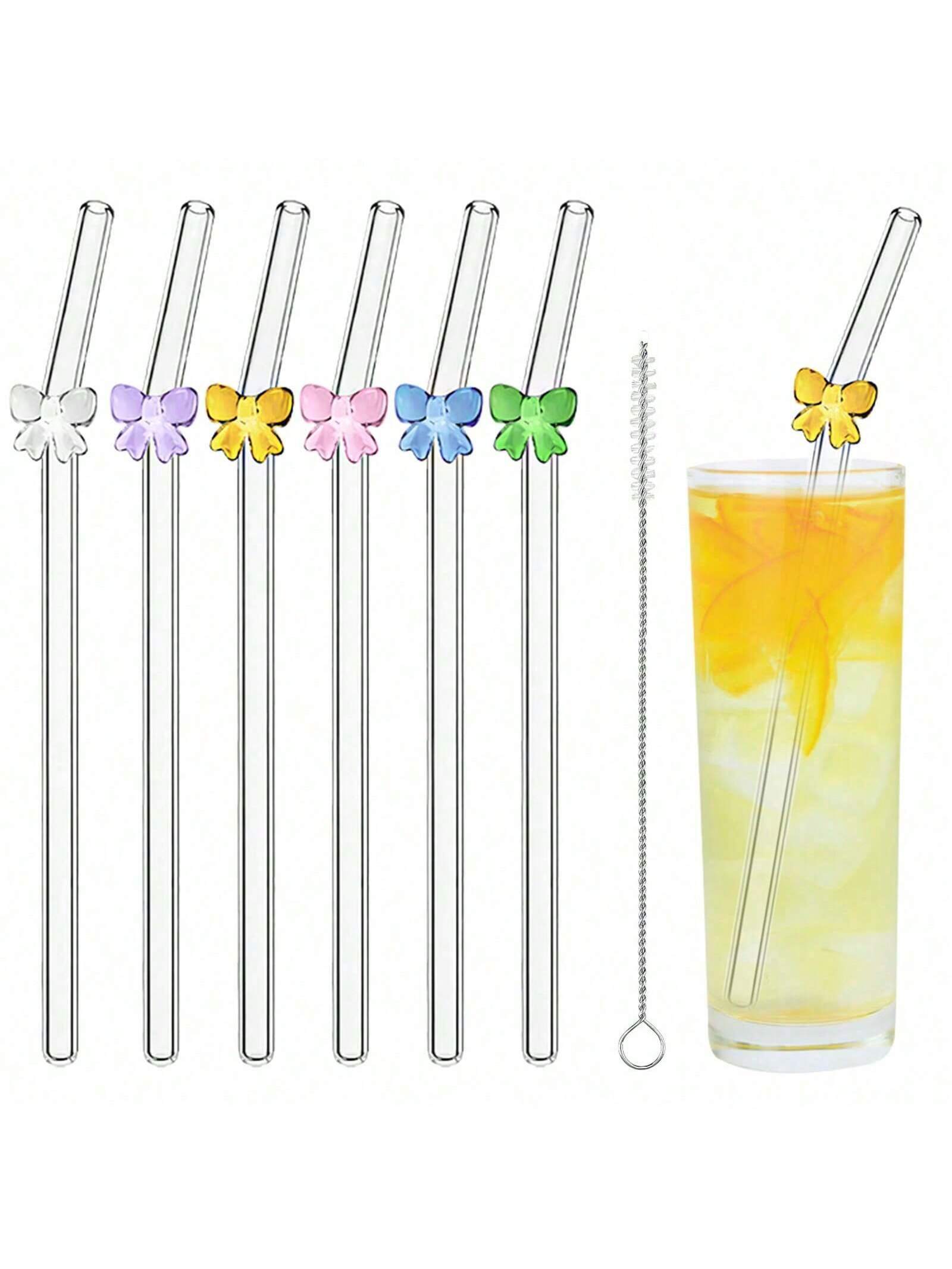 Pailles en verre à nœud réutil - Espresso Shot Glass avis et prix