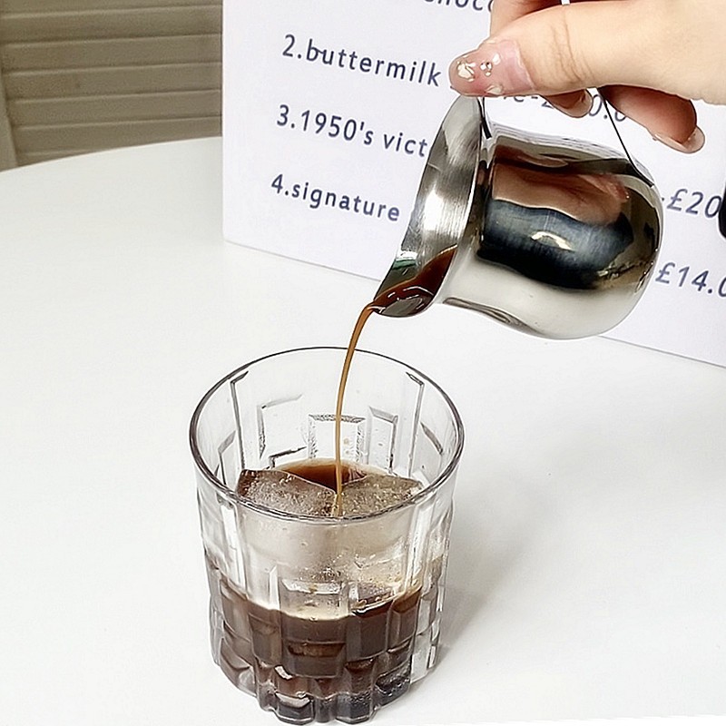Pichet à café et à lait en aci - Espresso Shot Glass avis et prix