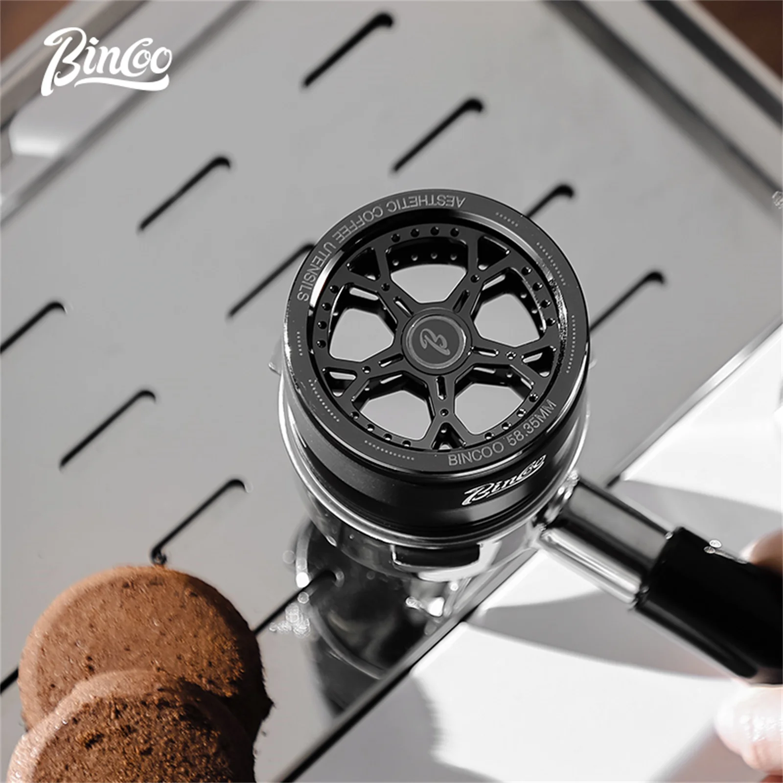 Bincoo 58mm porte-filtre nivel - Espresso Tamper Set avis et prix