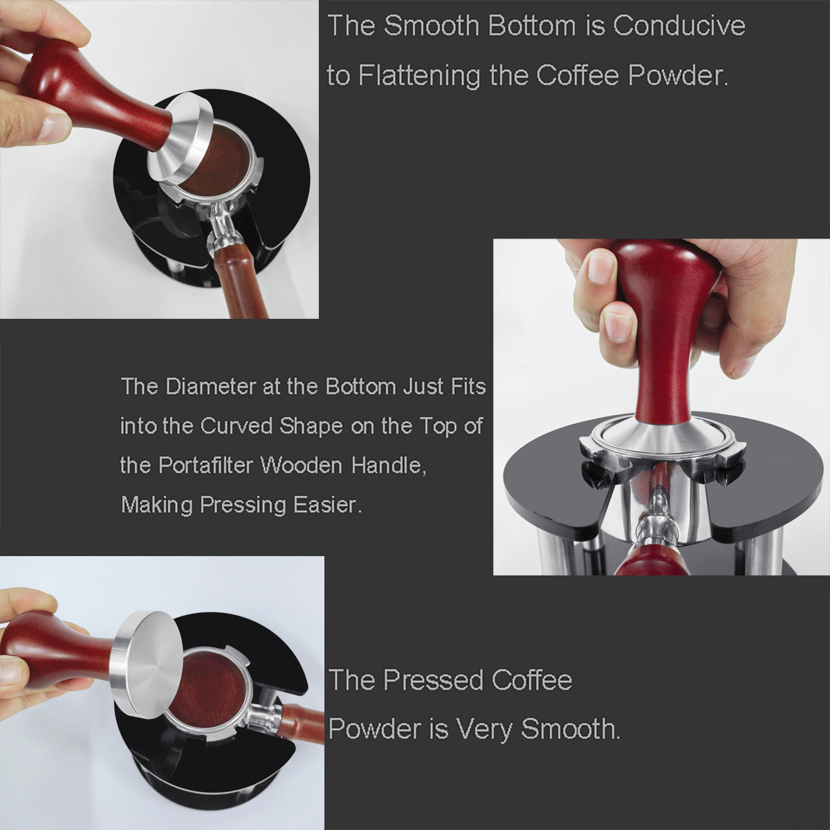 51mm 53mm 58mm Espresso Tamper - Espresso Tamper Set avis et prix